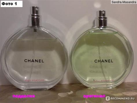 chanel chance подделка и оригинал